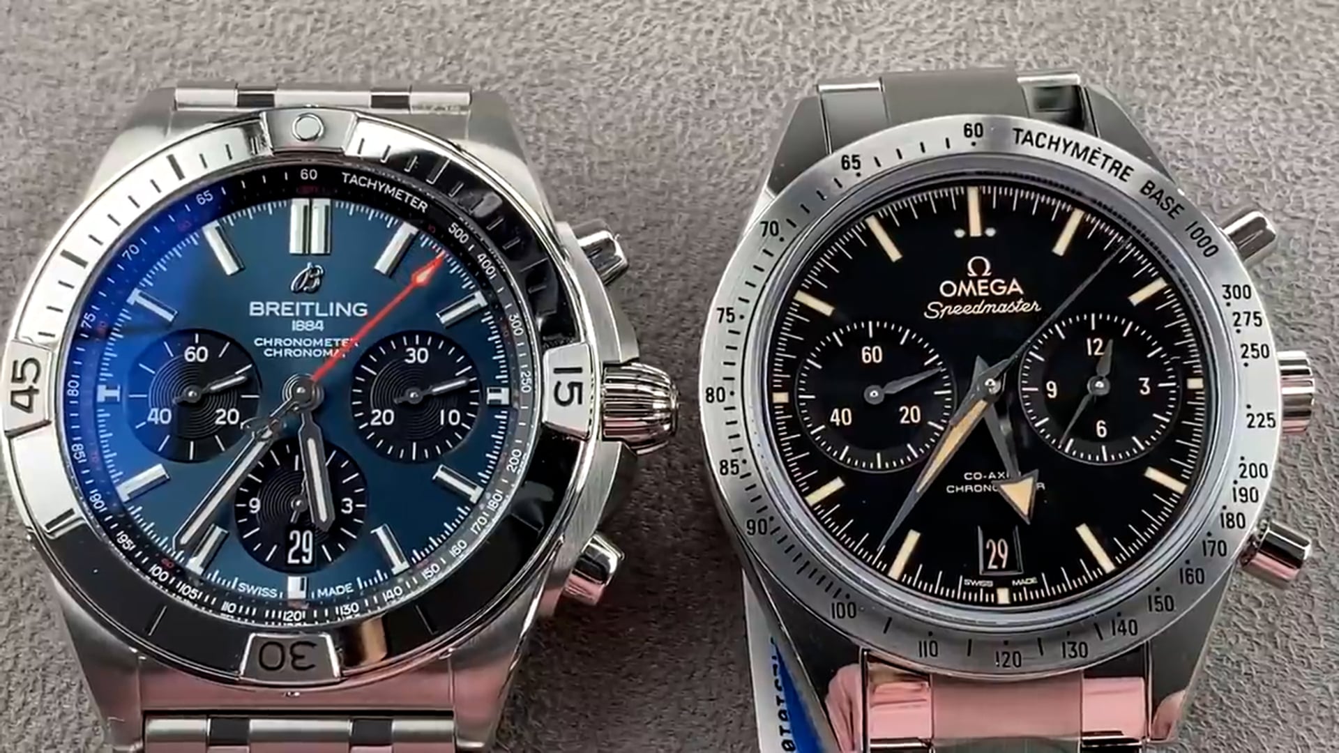 Omega Speedmaster '57 vs Breitling Chronomat B01 42mm