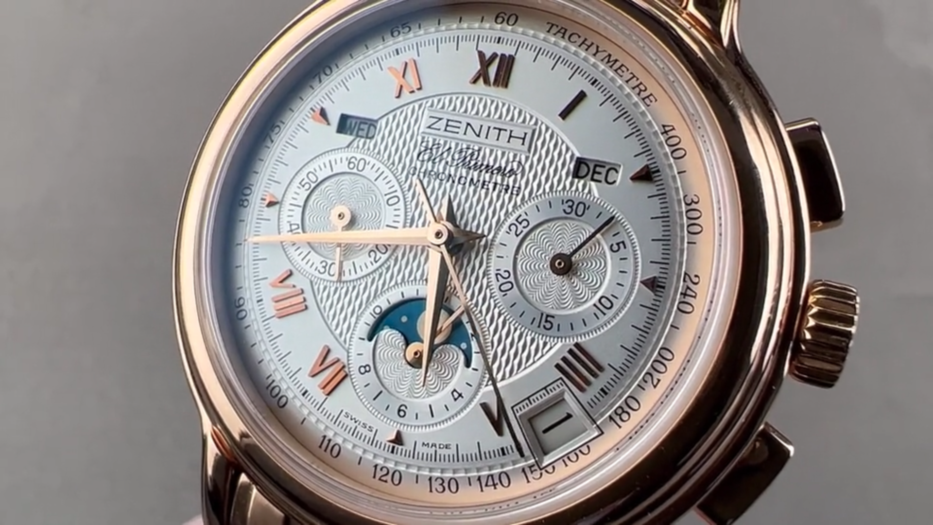 Zenith El Primero Chronomaster Triple Calendar Chronograph 62.0240.410/01.M240