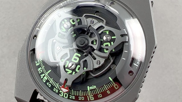 Urwerk UR-100 Limited Edition SpaceTime Gunmetal