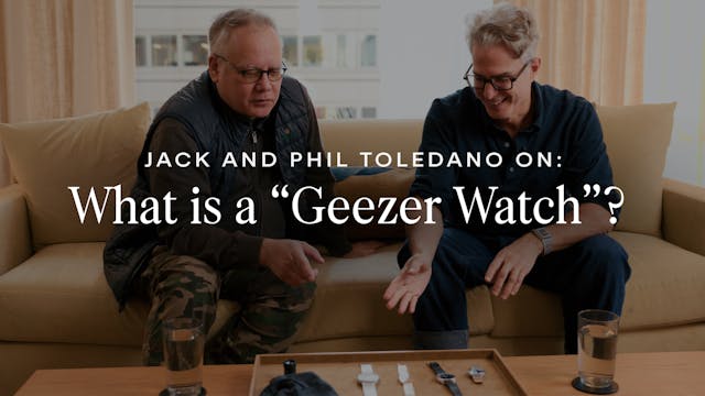 What is a "Geezer Watch"? Designs of ...