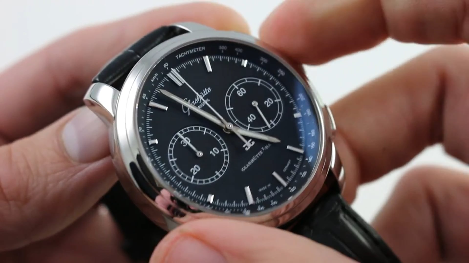 Glashutte Original Senator Chronograph Xl 39 34 20 42 04 Review