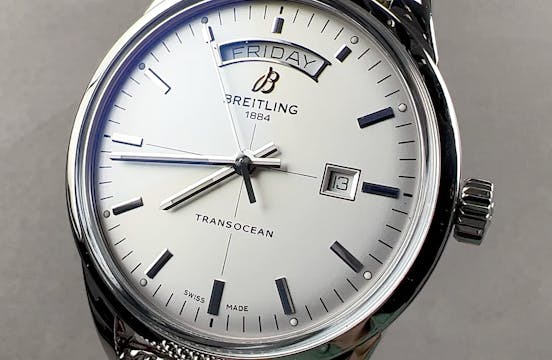 Breitling Transocean Day & Date A4531...