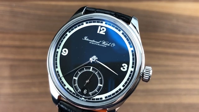 IWC Portuguese Hand Wound 8 Days 75th Anniversary IW5102-05 Review