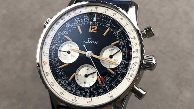 Sinn 903 St B E Navigation Chronograp...