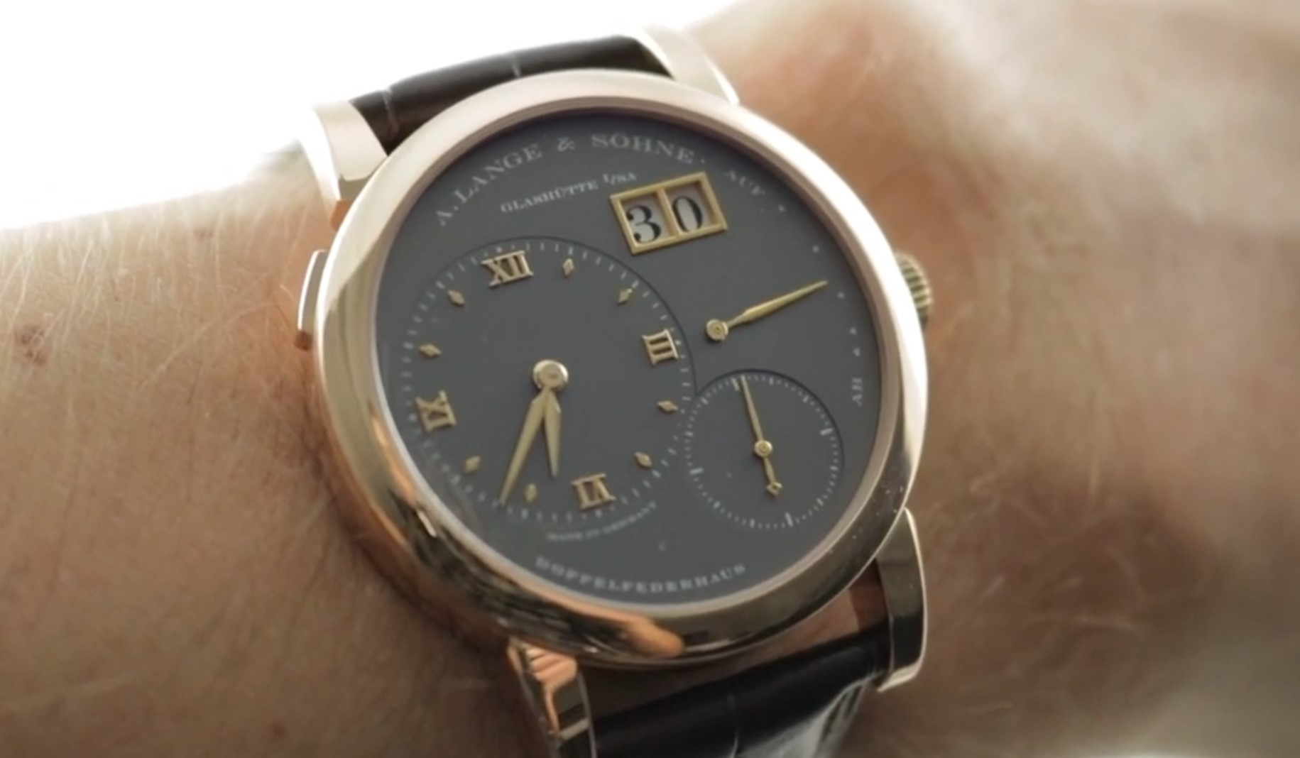 A. Lange & Sohne Lange 1 101.033 Lange Uhren (Watch) Review