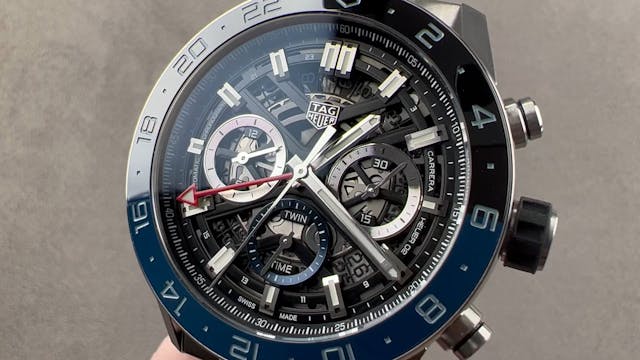 TAG Heuer Carrera GMT Chronograph "Ba...