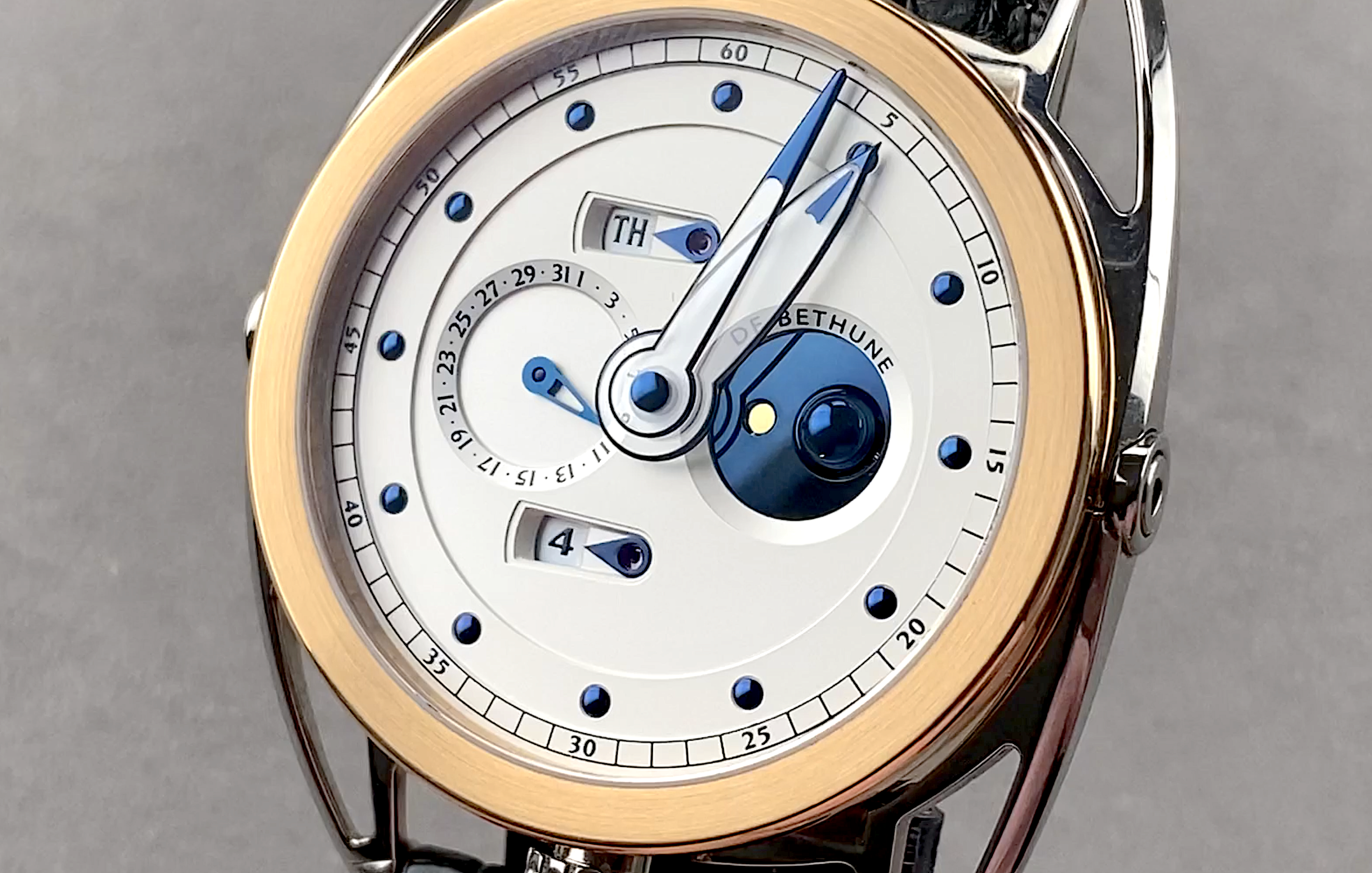 De Bethune Perpetual Calendar Three Dimensional Moon Phase DB26RS1