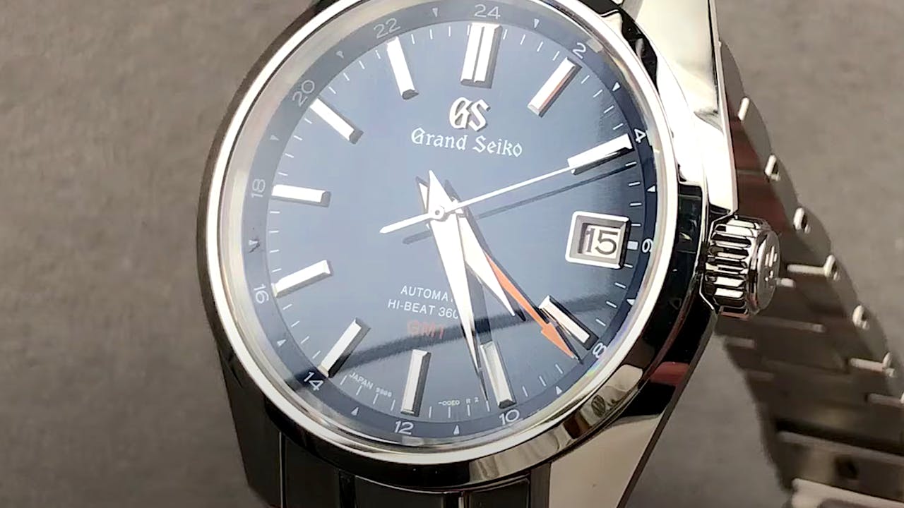 Grand Seiko Heritage Collection Hi-Beat 36000 GMT SBGJ235 - Grand Seiko  Reviews - WatchBox Studios