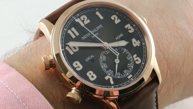 2018 Patek Philippe Calatrava Pilot T...