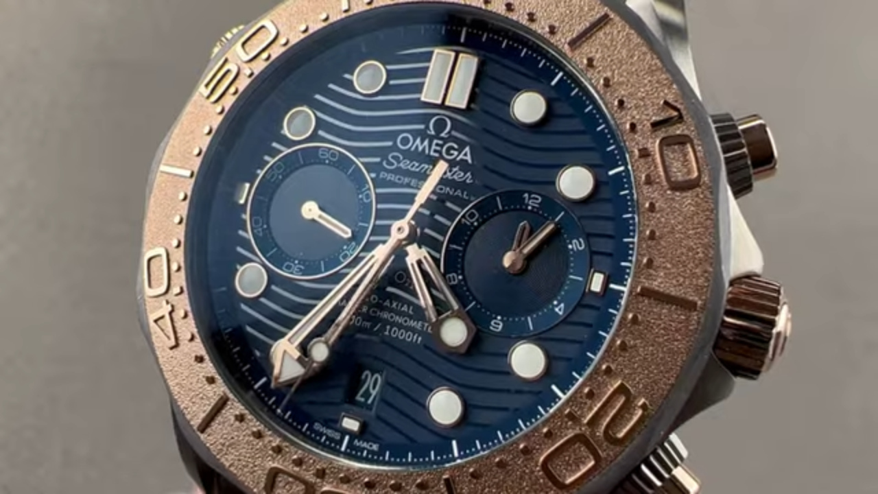 Omega Seamaster Diver 300M Chronograph "Tantalum Tri-Tone" 210.60.44.51.03.001