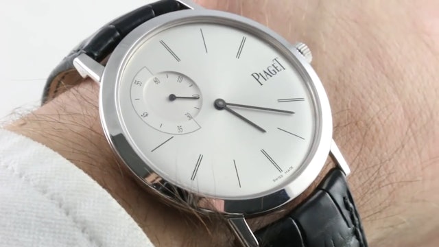 Piaget Altiplano Ultra Thin (6.8mm!) G0A33112 Review