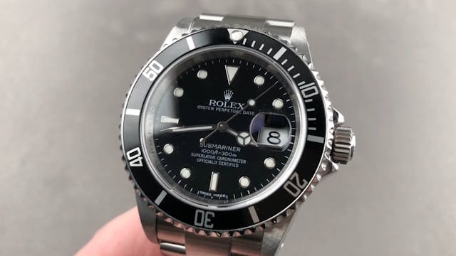 Rolex Submariner Date 16610 Review