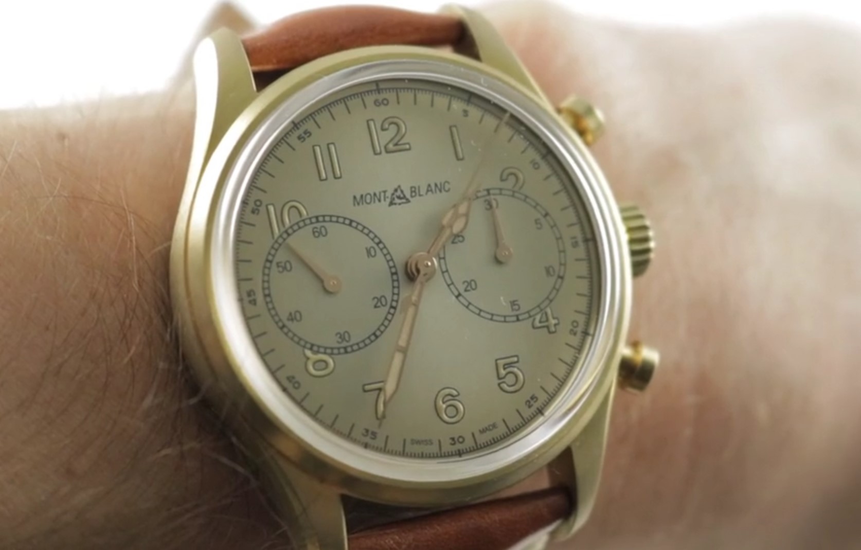 Montblanc 1858 Chronograph Bronze (118223) Review