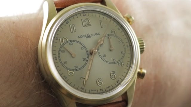 Montblanc 1858 Chronograph Bronze (11...
