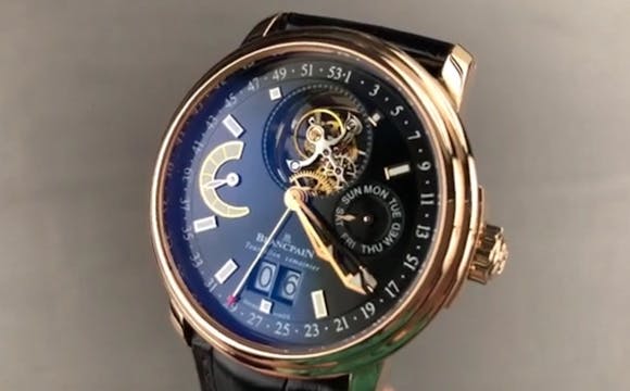 Blancpain Leman Tourbillon Semainier ...