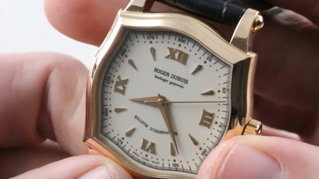 Early Roger Dubuis Sympathie 37 Geneva Hallmark Chronometer S37.57.5 Review