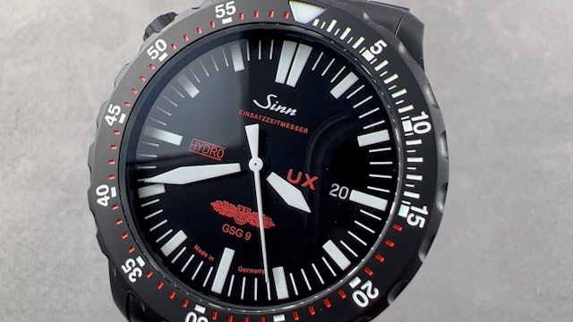 Sinn Diving Watch UX S GSG 9 EZM 2B Mission Timer 403.062