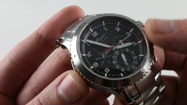 Breguet Type XXII Flyback 10 Hertz 38...