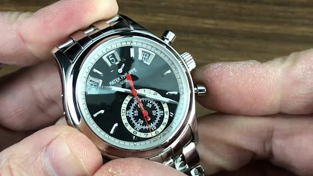 Patek Philippe 5960 1A Ebony Annual C...