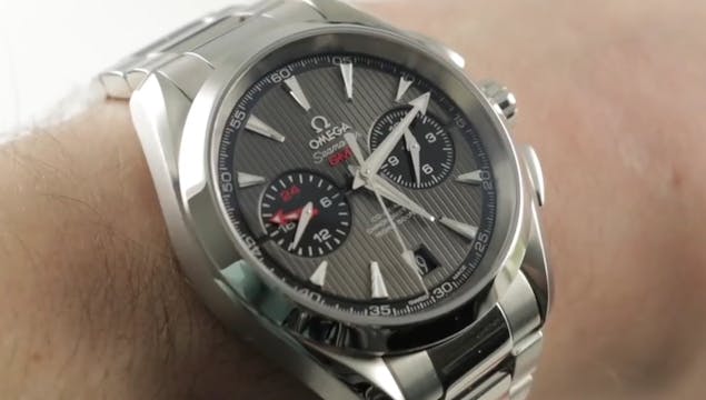 Omega Seamaster Aqua Terra GMT Chrono...