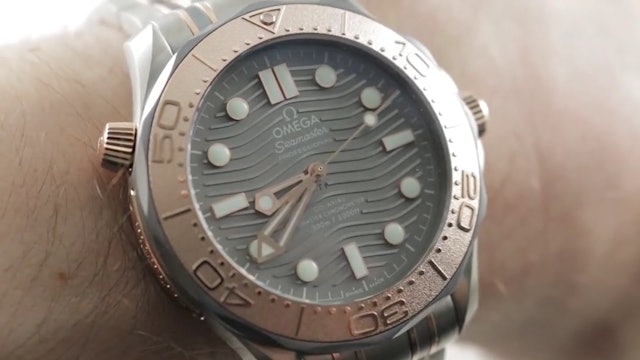 Omega Seamaster Diver 300M Titanium Tantalum Sedna Gold 210.60.42.20.99.001 Dive