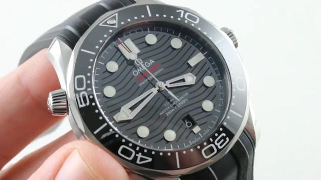 2018 Omega Seamaster Diver 300M Steel...