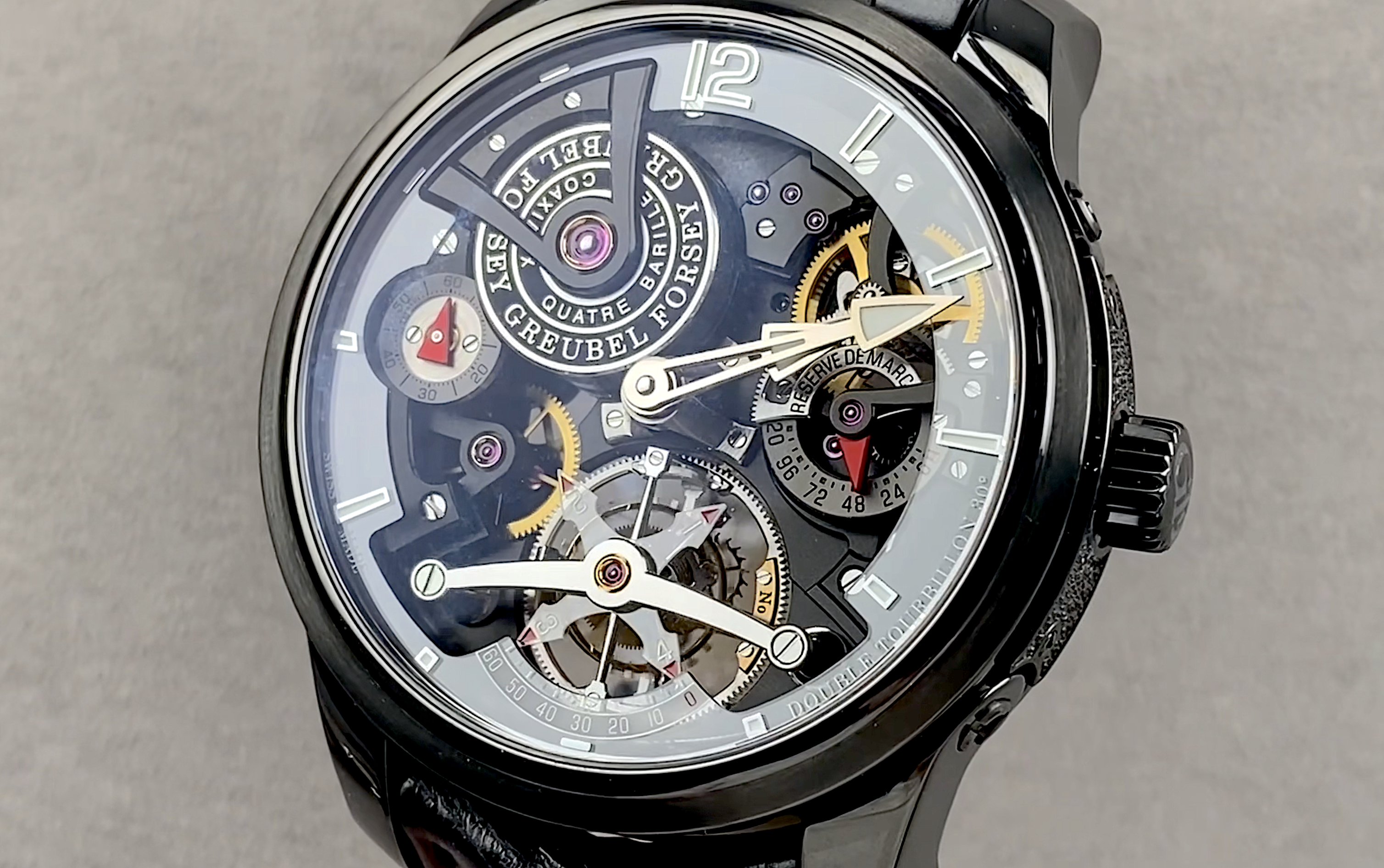 Greubel Forsey Double Tourbillon 30 Degree Technique DBL TRB 30 BLK