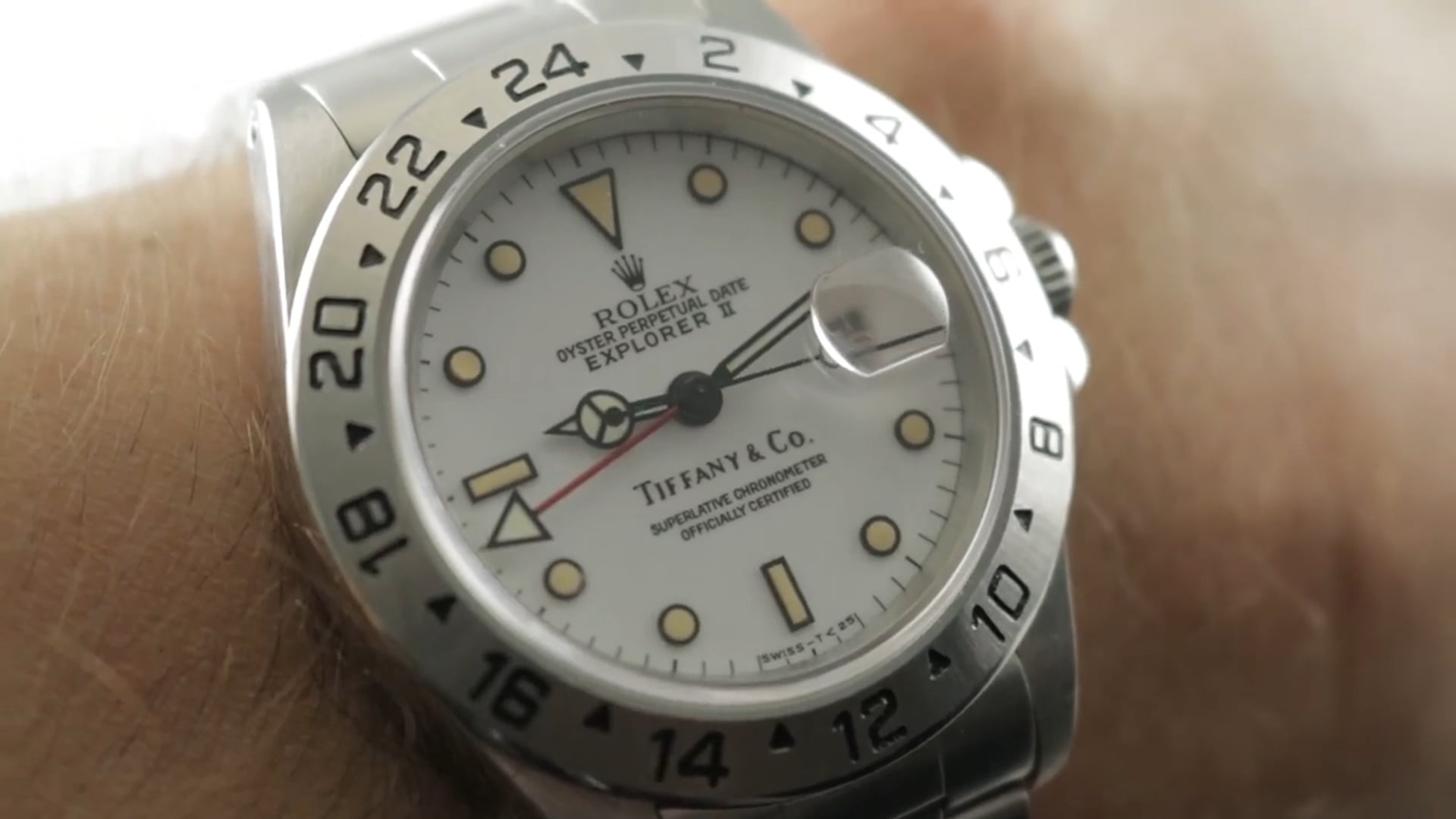 Rolex Explorer II Polar Tiffany Dial 16570 Vintage Review The