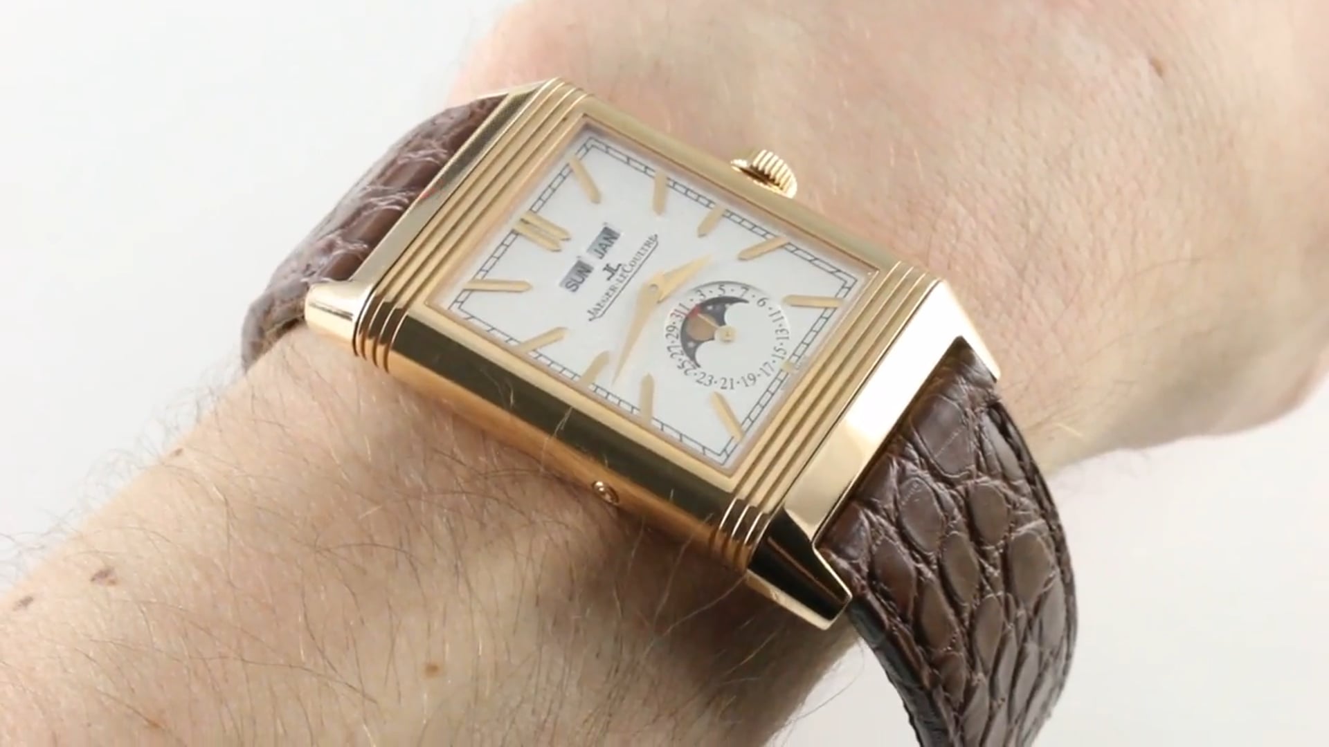 Jaeger Lecoultre Reverso Tribute Calendar Q3912420 Review Jaeger