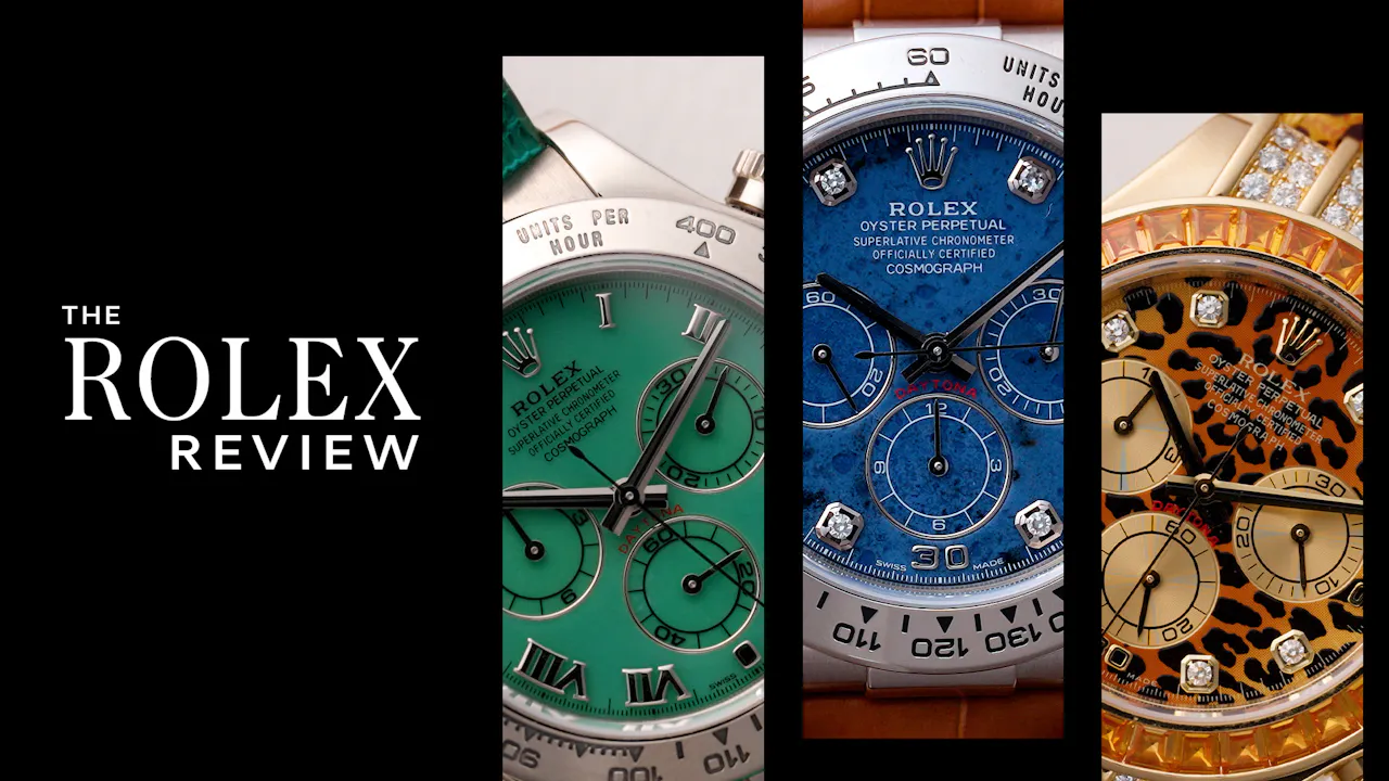 Rolex Cosmograph Daytonas: Sodalite, Beach, and Leopard Dials | RCPO ...
