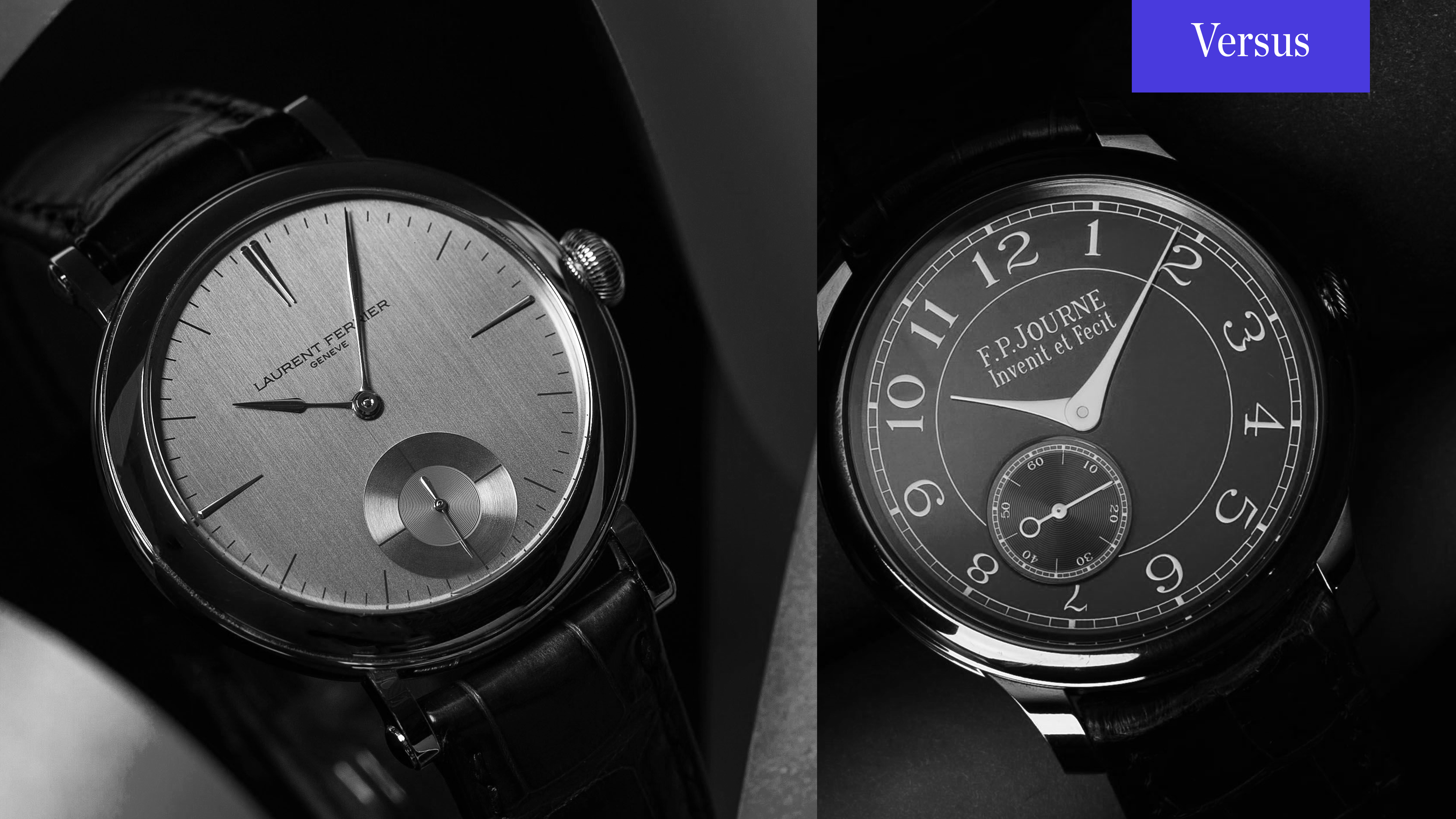 F.P. Journe vs. Laurent Ferrier Chronometre Bleu vs Galet Micro