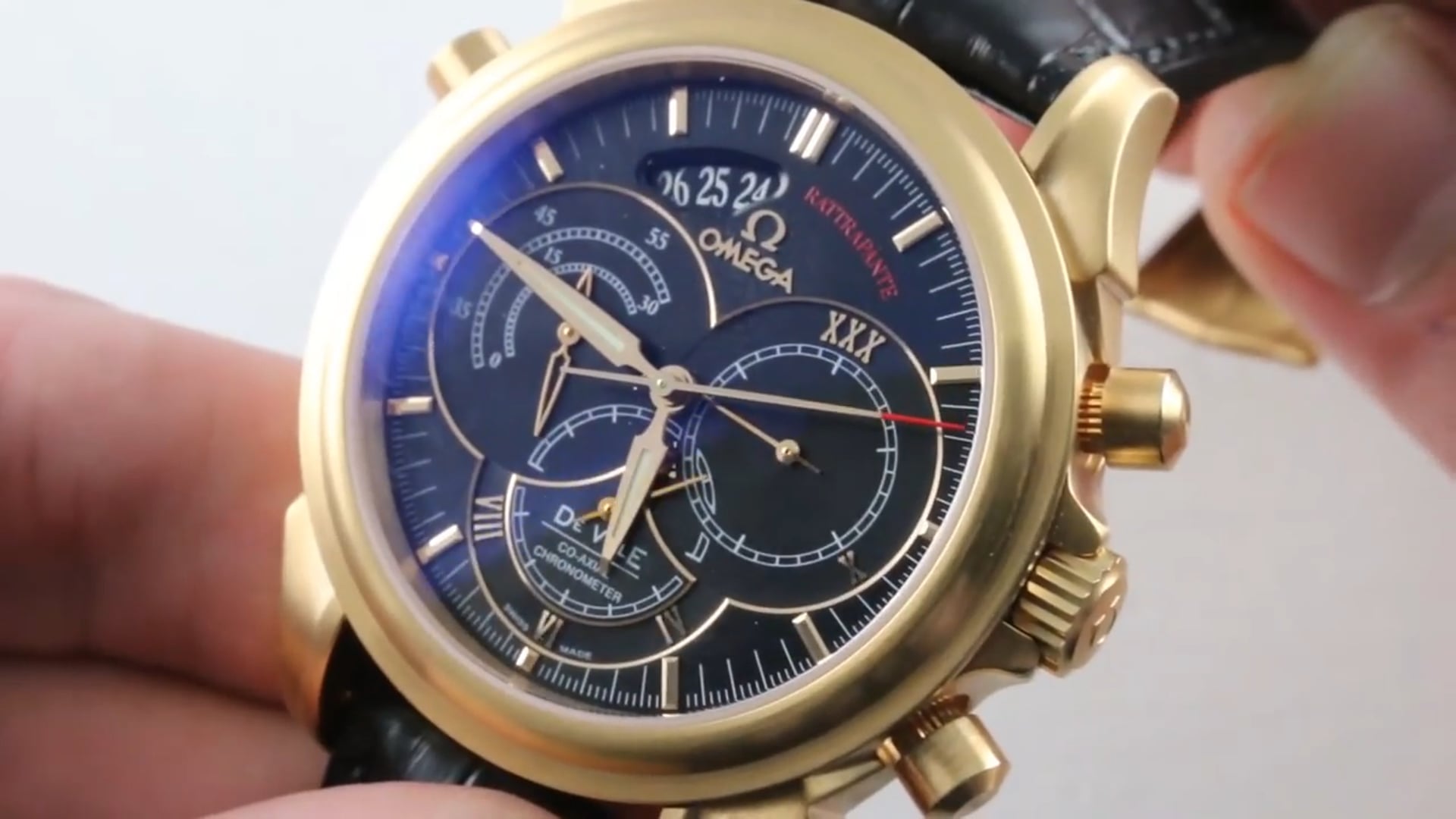 Omega De Ville Rattrapante Split Seconds (4648.50.31) Review