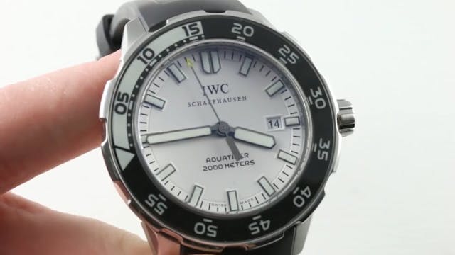 IWC Aquatimer 2000 IW3568-06 Review