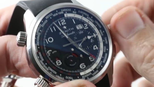 Zenith Pilot Doublematic El Primero A...