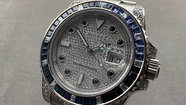 Rolex Submariner SAPPHIRE Diamond 116...