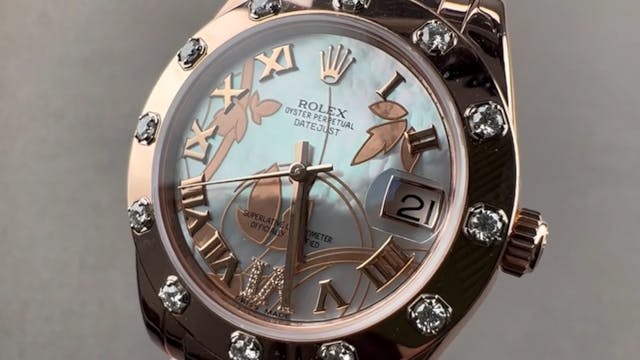 Rolex Datejust Pearlmaster Goldust Dr...