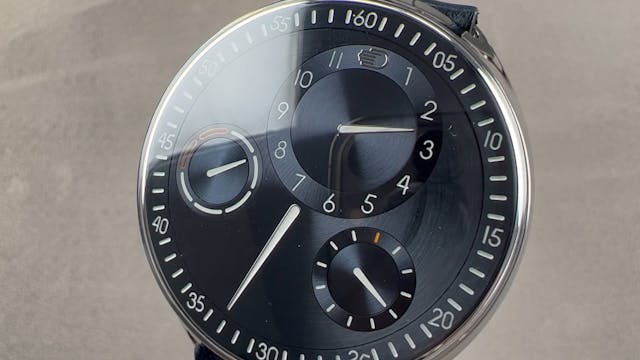 Ressence Type 1 Slim "Night Blue" TI ...