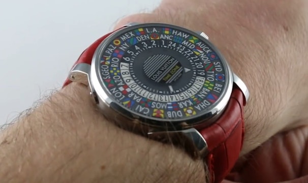 Wrist Time Review: Louis Vuitton Escale Time Zone 39 World Timer Watch