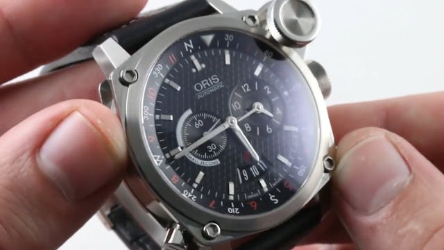 Oris Bc4 Flight Timer 690 7615 4154LS...