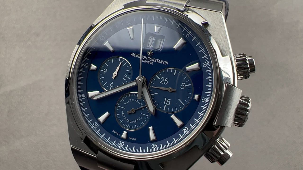 49150-B01A-9745 Vacheron Constantin Overseas Chronograph Steel