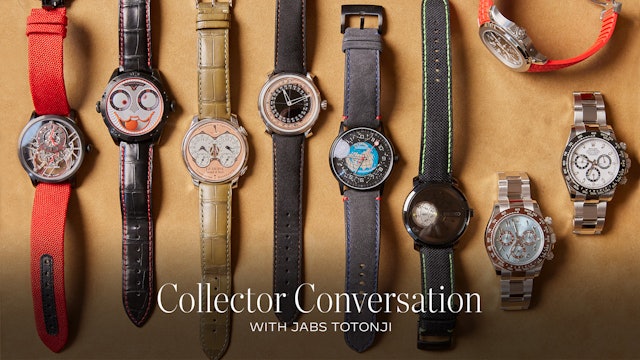 Jacquet Droz Only Watch, Patek Philippe Aquanaut, and More with Jabs Totonji
