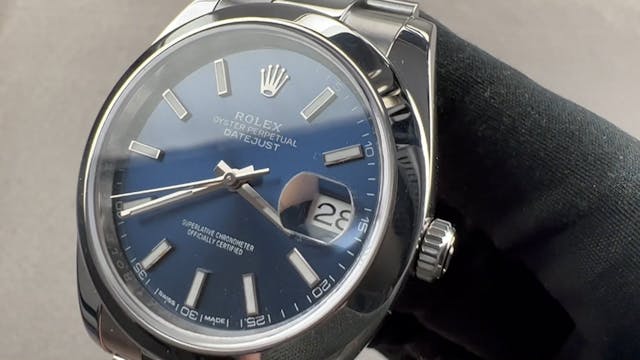 Rolex Datejust 41 Blue Dial 126300 