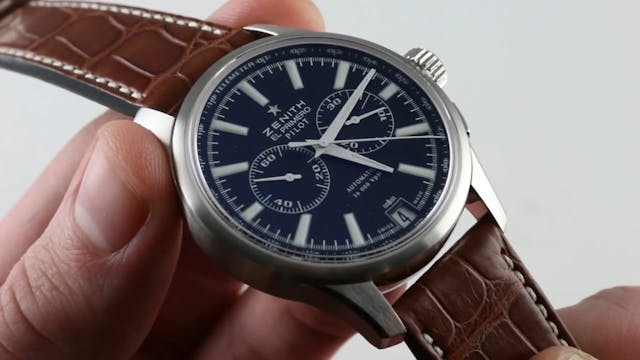 Zenith El Primero Pilot Chronograph 0...