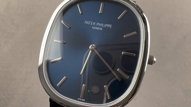 Patek Philippe Golden Ellipse Platinum 5738P-001