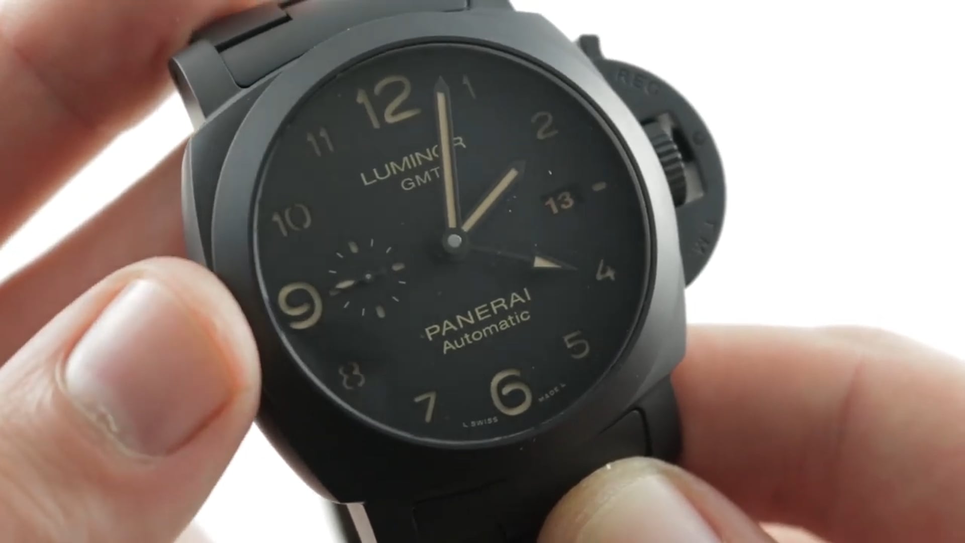 Panerai Luminor 1950 Ceramica Monopulsante GMT 8 Days PAM 317