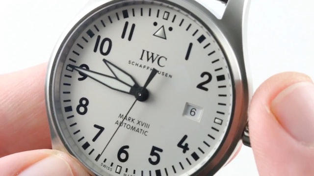 IWC Pilot’s Watch Mark XVIII Silver Dial (IW3270-12) Review