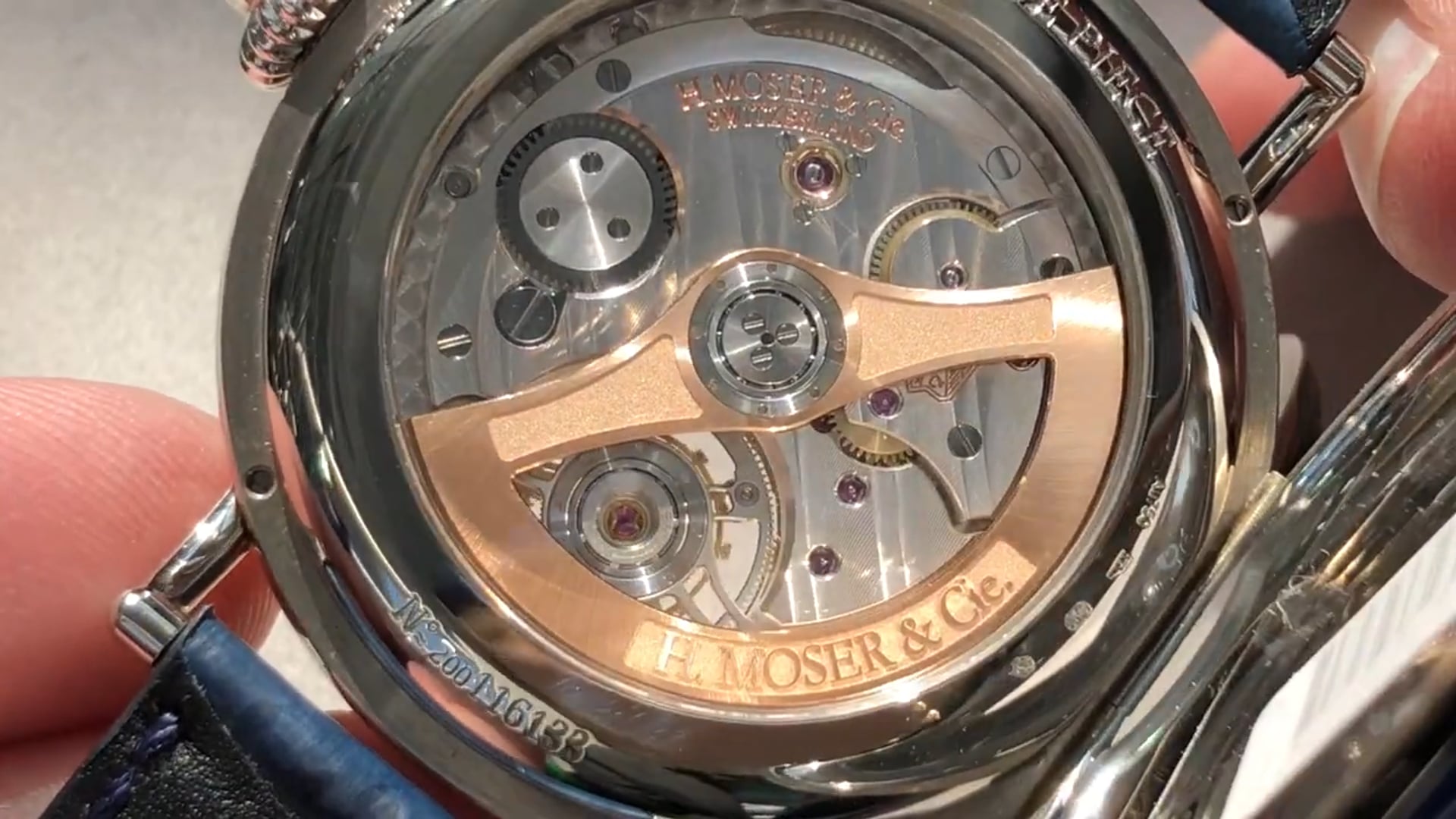 H. Moser & Cie Heritage Tourbillon: Dubai Watch Week 2019