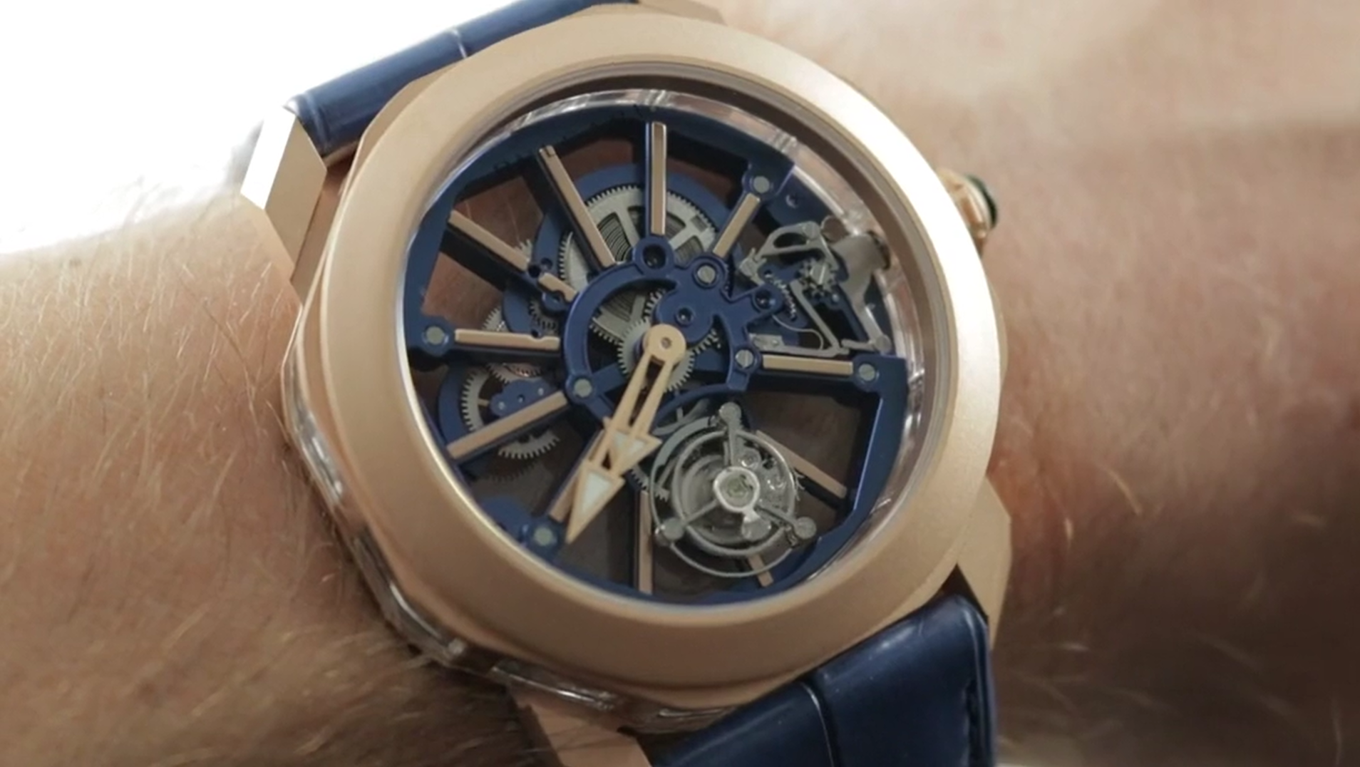 Bulgari Octo Roma Tourbillon Sapphire Skeleton (103157) Review