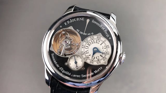 F.P. Journe 40mm Platinum Tourbillon ...