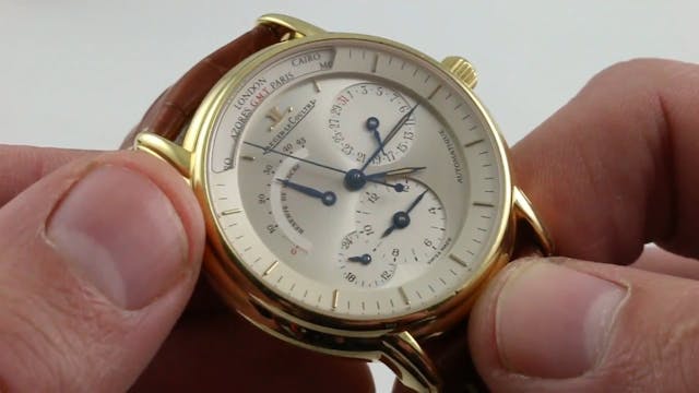 Jaeger Lecoultre Master Control Geogr...